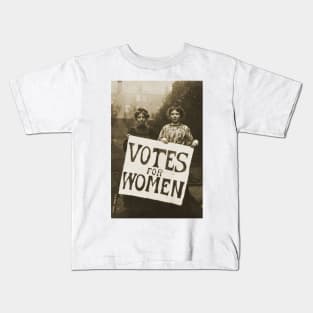 Votes for women Kids T-Shirt